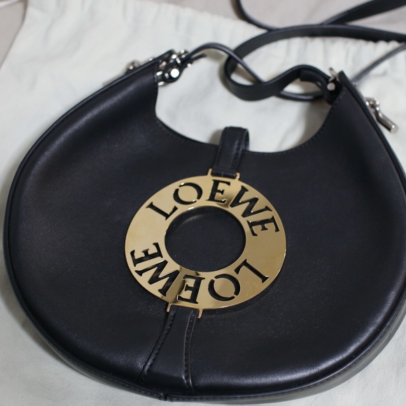 Not Available ***** LOEWE Joyce Small Leather Cross-body Bag - Picture 4 of 5